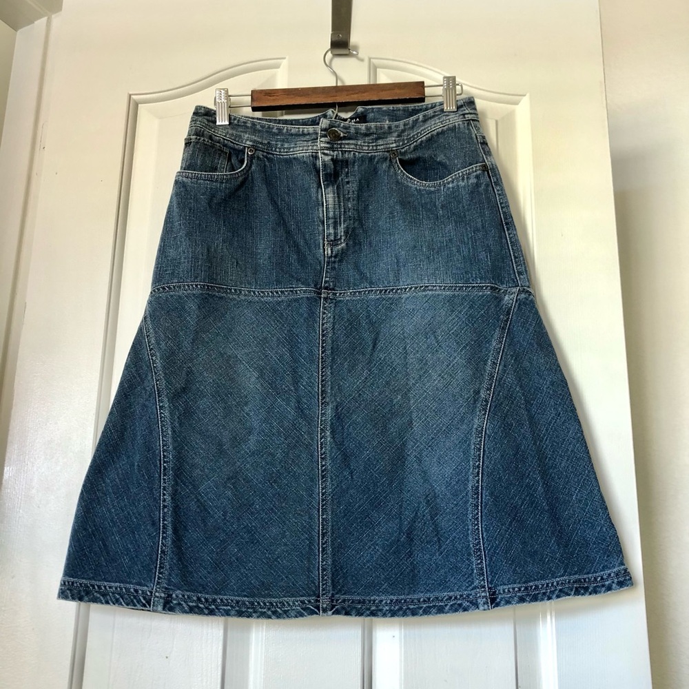Sonoma Denim A-Line Skirt - Blue